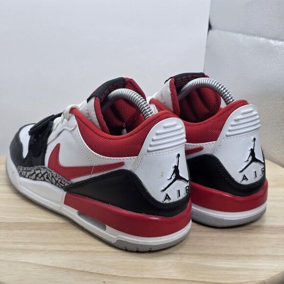 Nike Air Jordan Legacy 312 Low Fire Red/White Womens size 7.5  CD9054-160 GS6Y - Picture 7 of 9